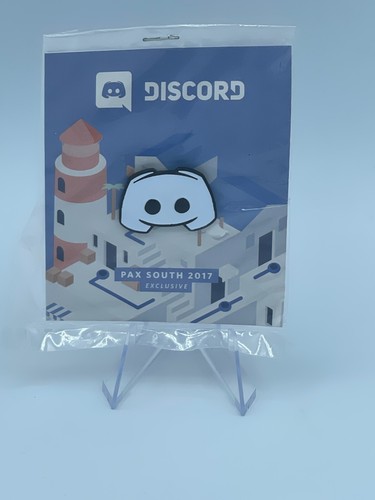 2017 Pax South Exclusive Discord Logo Enamel Pin Sealed
