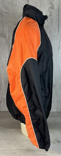Eastbay Jacket VTG 90s Coaches Jacket Black Orange (Stained On Sleeve) Mens XL - Bild 4 von 23
