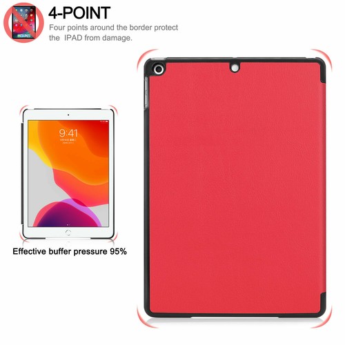 Funda inteligente abatible de cuero con soporte magnético para iPad 10.2 7a generación 2019 - Imagen 34 de 144