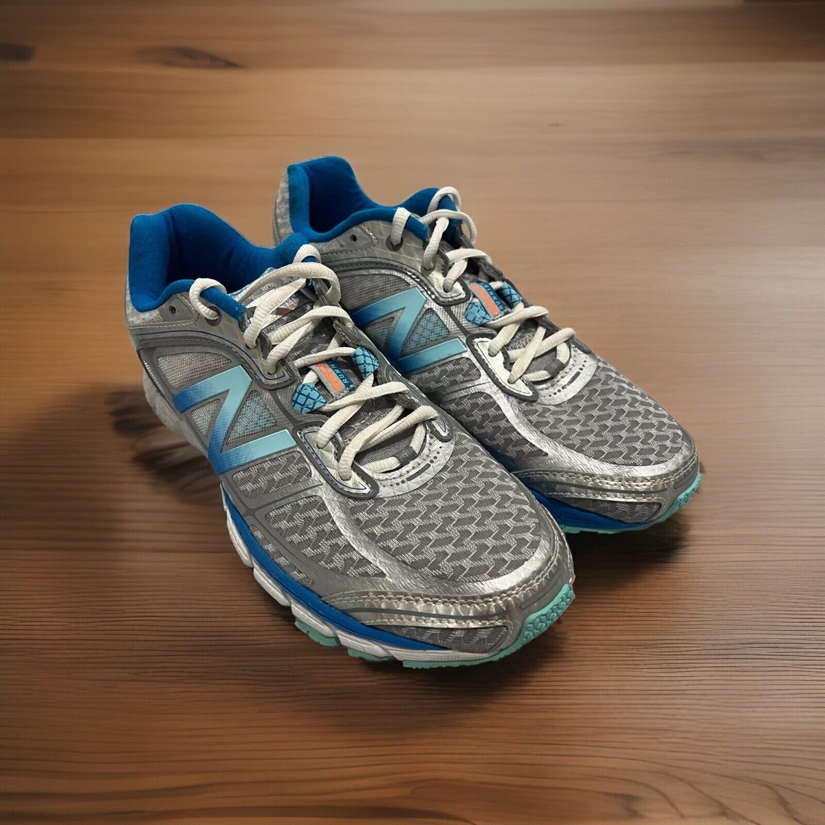 New Balance 860 v5 Women's Running Shoes Size B Silver Blue