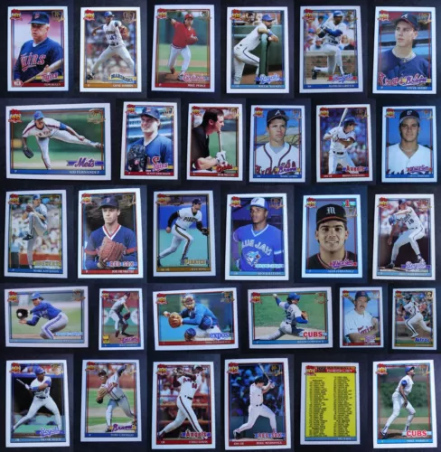 1991 Topps Desert Shield Baseball Cards Complete Your Set U Pick List 201-400