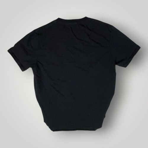 Simpson T Shirt Adult Large Black Glow In Dark Black Light Raw Hem Psychedelic - Picture 2 of 8