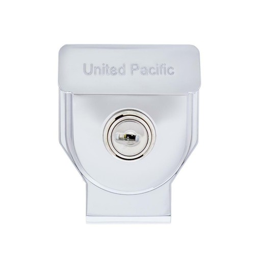 Chrome Plated Universal Aluminum Glad Hand Lock w/ Keys - Keyed Alike (90618) - Picture 3 of 4