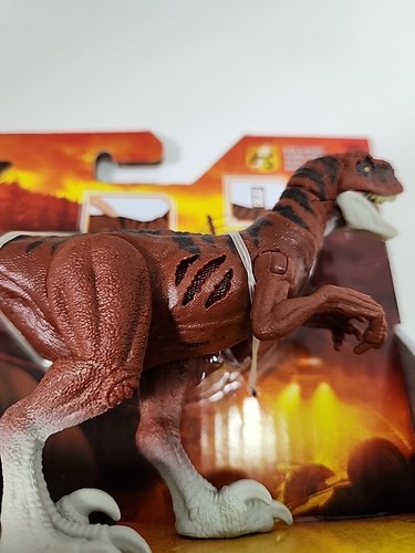 Jurassic World Dominion Atrociraptor Extreme Damage Dino Mattel 2021 Injured - Picture 4 of 6