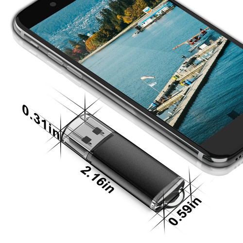 Kootion 10 Stück 16GB USB 2.0 Metal Speichermedien USB Sticks Flash Memory Stick - Bild 2 von 13