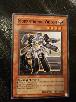 1x YuGiOh TCG Morphtronic Videon RGBT EN015 Trading Card Game