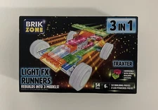 Blokko 3-in-1 Light FX Heavy Duty Excavator Building Kit