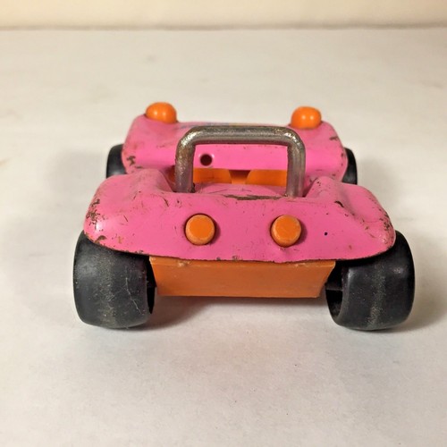 Vtg 1970 BUDDY L Hot Pink DUNE BUGGY Made in JAPAN Car Toy Piper - Picture 4 of 7