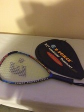 E-Force Venom Cross String Racquetball Racquet with Cover