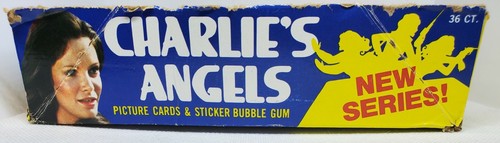 1977 Charlie's Angels Series 2 Trading Cards Empty Wax Pack Display Box No Cards - Picture 6 of 8