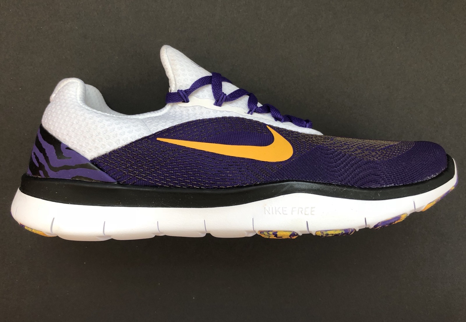 Nike LSU Tigers Free Trainer V7 Week Zero Ltd Edition Shoes AA0881-500 Size 12 M Nike LSU Tigers Free Trainer V7 Week Zero Ltd Edition Shoes AA0881-500 Size 12 M