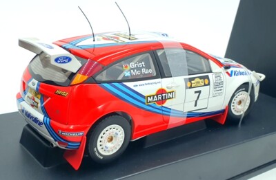 激レア　AUTO ART Ford Focus ラリーカー 　1/18 1/18 Ford Focus WRC 1999 Test Car White by Autoart | eBay