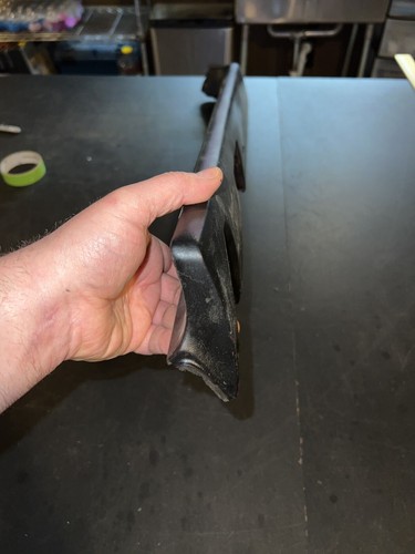 1968 Mopar A Body Lower Right Long Dash Pad 68 Dart Barracuda READ DESCRIPTION - Foto 23 di 24