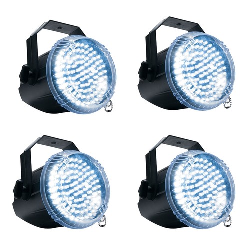 4x Eliminator Lighting Big Shot LED EP compact and lightweight LED strobes - Picture 1 of 6
