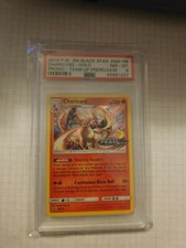 Pokemon Charizard Prerelease Holo SM 158 Team Up PSA 8 NM-Mint