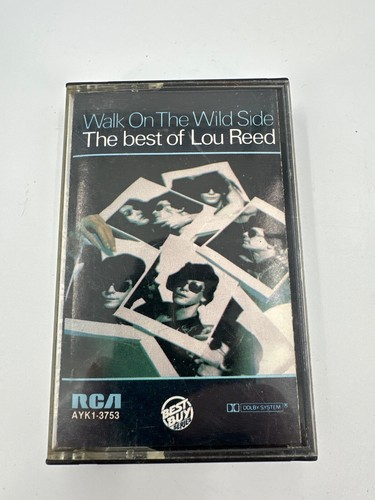 LOU REED WALK ON THE WILD SIDE BEST OF Cassette Tape 1988 BMG RCA Records - Picture 1 of 2