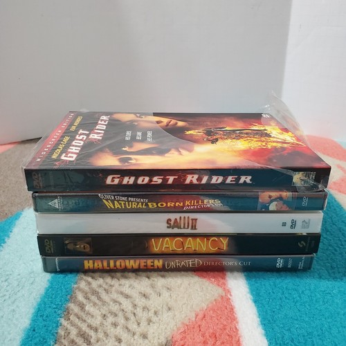 DVD Lot Of 5 Mixed Movies Horror Thriller Suspense Action Drama New - Picture 1 of 9