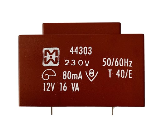 2 PCS TRaSFORMATORI EI54 230/12V 16 VA - VDE CE Myrra - Foto 7 di 7