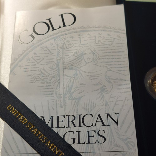 1994 American Gold Eagles - 4 Coin Proof Set w/Box & Coa - Picture 3 of 9