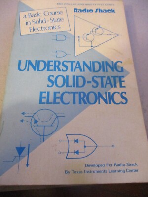 Understanding Solid-State Electronics Book Radio Shack     FREE SHIPPING