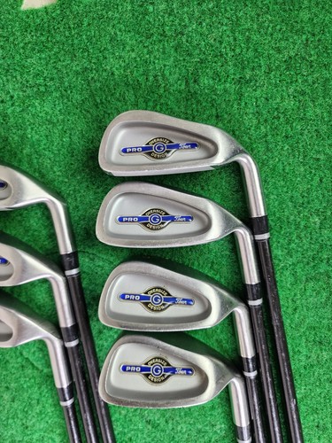Pro Tour G Oversize Design Iron Set 4-PW RH Aldila C-LW Graphite (7 Clubs) - Picture 18 of 20