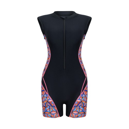 Damen Badeanzug Surfen Neoprenanzug Wasser Overall UPF50+ Bodysuit Tauchen - Picture 9 of 34