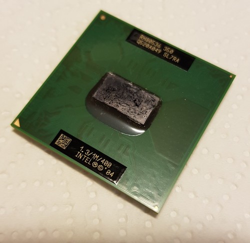 Intel Celeron M 350 Cpu SL7RA 1.3GHz / 1M / 400 Tested Fully Working  - Picture 1 of 7