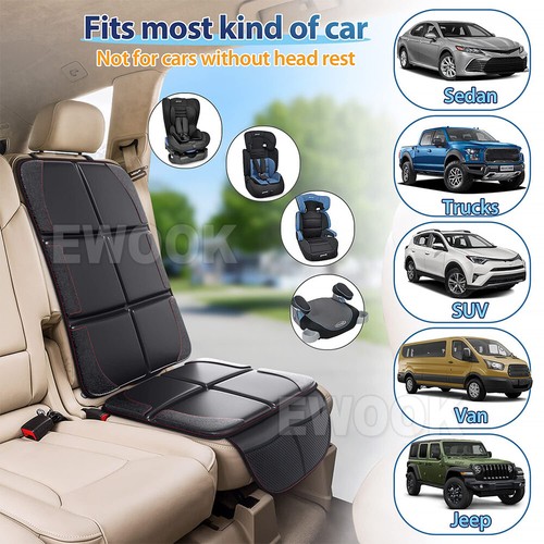 Extra Large Car Baby Seat Protector Cover Cushion Anti-Slip Waterproof Safety - Picture 9 of 9