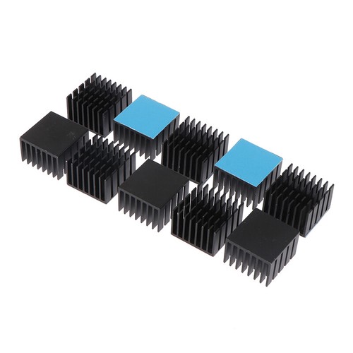 5 Stück Kühlkörper Kühler 22*22*15mm W/Thermo band für elektronische Chip IC - Bild 7 von 14