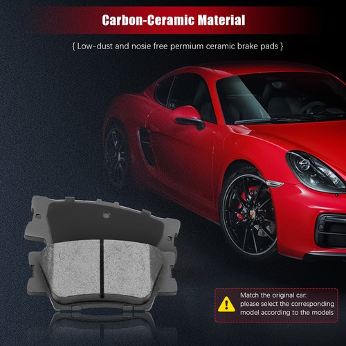 FRONT AND REAR CERAMIC DISC BRAKE PAD KIT FOR TOYOTA CAMRY AVALON LEXUS ES350 V6 - Picture 7 of 8