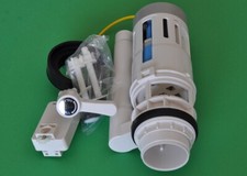 2.5 inch Dual Flush Valve, Cable Flush Control Handle for Two Piece toilet.