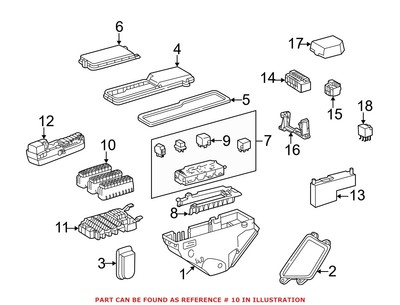 For Mercedes Genuine Fuse Holder 0025450801 | eBay