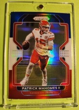 PATRICK MAHOMES II 2021 PANINI PRIZM #190 RED WHITE BLUE PRIZMS PARALLEL RWB