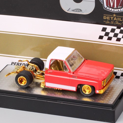 M2 1/64 Mini Scale 1973 Cheyenne 10 Truck Diecast Car Model Toy - Picture 10 of 44