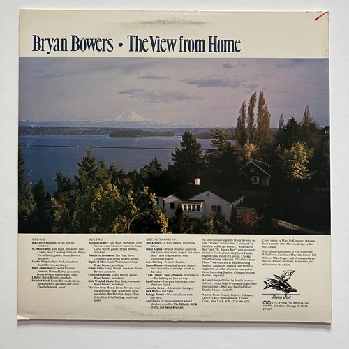 Bryan Bowers Der Blick von zu Hause Vintage Vinyl LP Schallplatte Folk Autoharp - Bild 2 von 8