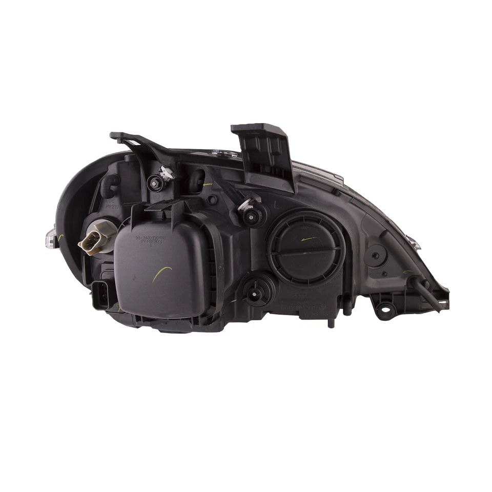 Headlights For 96-2011 Freightliner Columbia Black Halogen Projector Headlamp - Image 2 of 4