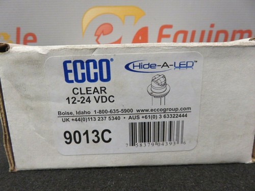 ECCO Hide-A-LED Clear 9013C 12-24 VDC Hazard Light Warning Car Truck New. - Picture 7 of 7