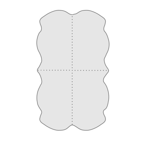 GIANT RUG Four SHEEPSKIN Brown Throw Genuine Leather Sheep Skin Decorative rug - - Picture 10 of 10