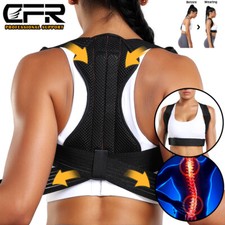 Posture Correction Adjustable Low Back Support Brace Invisible Belt Men Women US