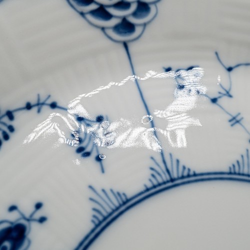 Royal Copenhagen Blue Fluted Full Underplate Serving Platter 1062 -FREE USA SHIP - Picture 6 of 8