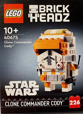 LEGO  40675   BrickHeadz   Clone Commander Cody  226   Star Wars   NEU