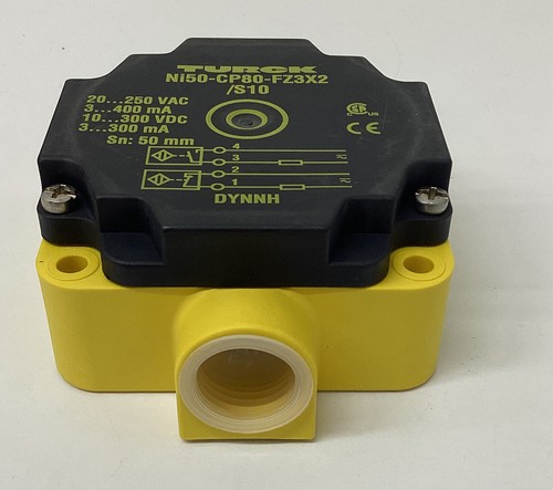 Turck Ni50-CP80-FZ3X2/S10 Inductive Sensor with Increased Switching Distance - Picture 5 of 5