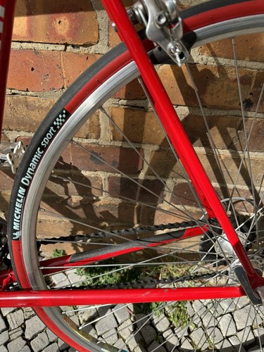 Bianchi Rennrad - Edoardo Avanti - RH 53 cm - Farbe Rot Ferrari * gebraucht - Bild 10 von 24
