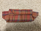 New Listing4 Longaberger Two-Pint Liners- Toboso Plaid- New In Bags- #23300268- Free Ship