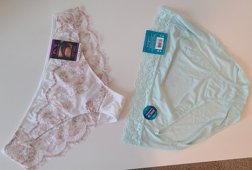 MENGE 2 Höschen Unterwäsche VANITY FAIR Hi-Cut und MAIDENFORM SPITZE TANGA 2XL
