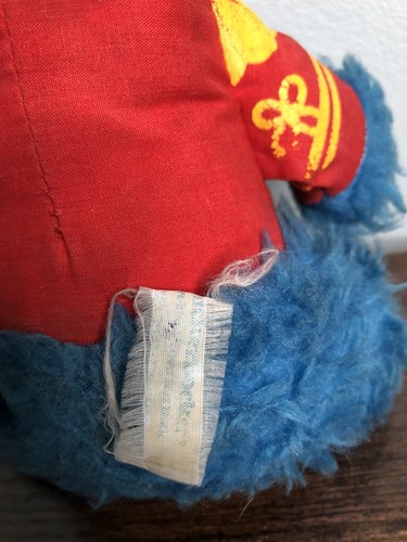 Vintage Sesame Street Cookie Monster Music Plush - Jim Henson Prod. Very Rare. - Picture 3 of 3