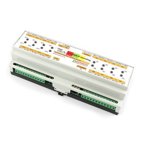 smartDEN IP WatchDog - Reinicio PING, Módulo de relé de reinicio automático, CAJA de riel DIN - Imagen 1 de 8