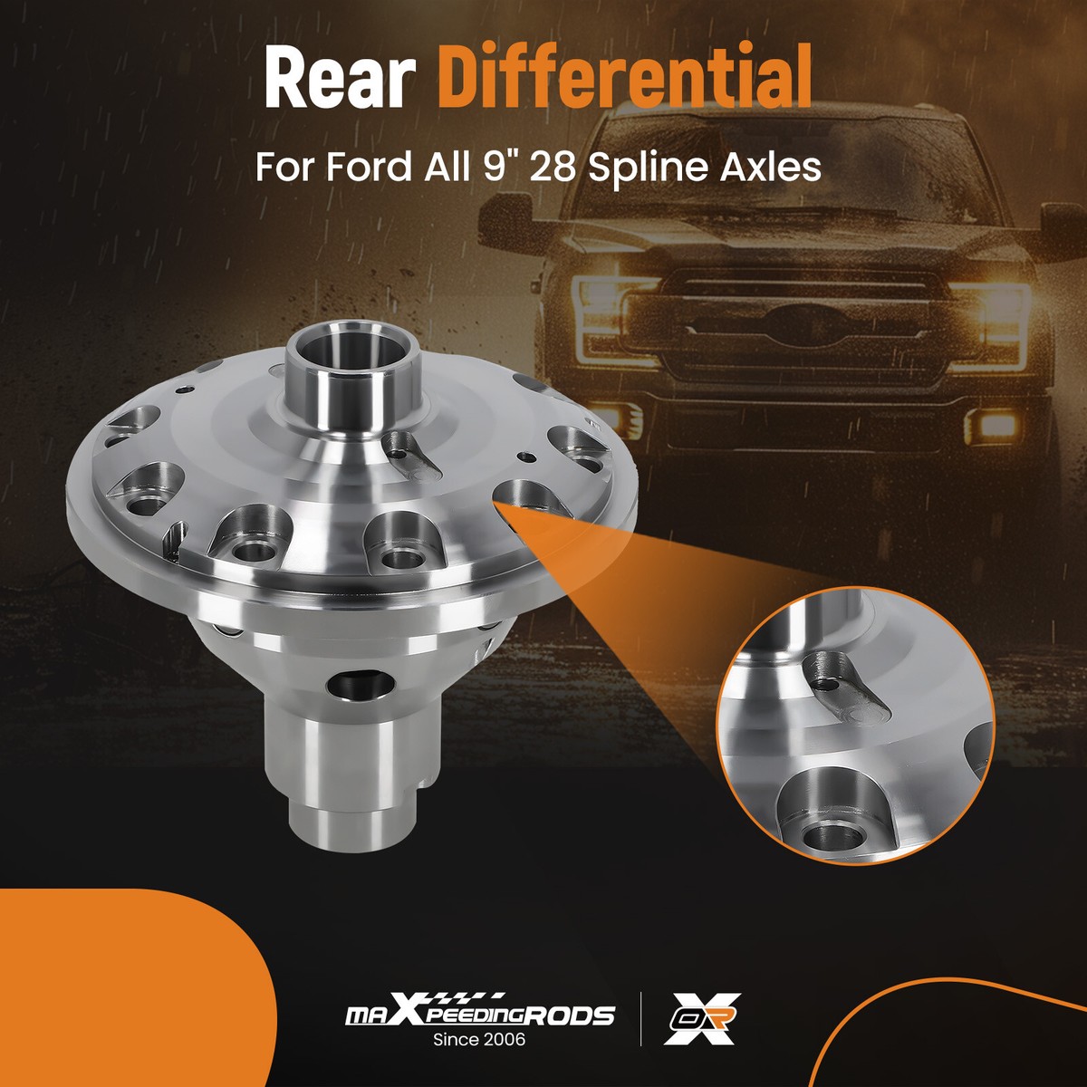 9" Ford Trac-Lock Posi 28 - Gear - Bearing Kit Package - 3.55 Ratio - 9 Inch NEW | UK