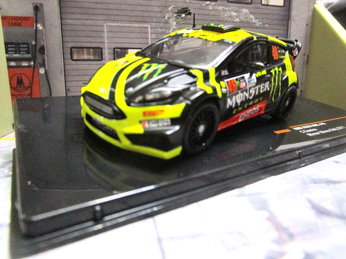 FORD Fiesta RS WRC Rallye Monza Show 2017 #46 Rossi Monster RAM658 IXO 1:43 - Foto 5 di 6