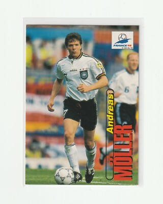 1998 PANINI WORLD CUP FRANCE 98 No.62 [ ADREAS MOLLER ] GERMANY